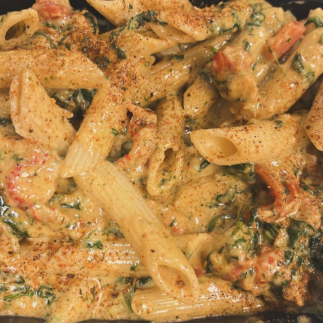 Pasta Crawfish.